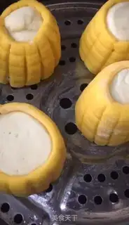 Make Steamed corn buns step 10
