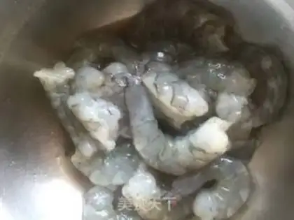 Make Skinny shrimp step 1