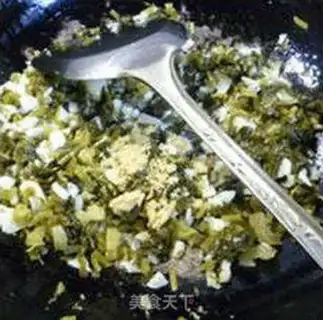 Make Garlic snow step 5