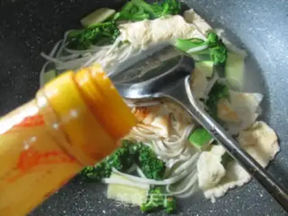 Make Duck eggs, double soup step 6