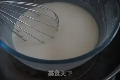 Make Ice cranberry cake step 2
