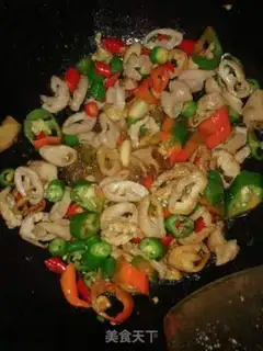 Make Spicy intestines step 3