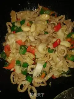 Make Spicy intestines step 4