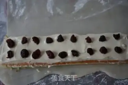 Make Ice cranberry cake step 17
