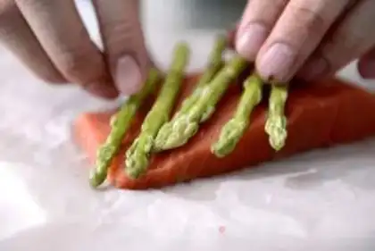 Make Vanilla salmon step 2