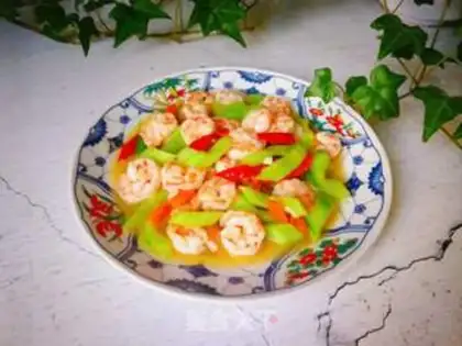 Make cucumber shrimp step 13
