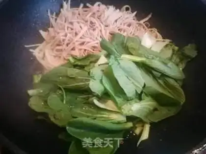 Make Shrimp cabbage and rind step 2