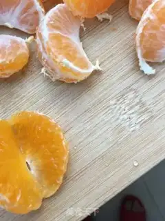 Make Orange roses step 2