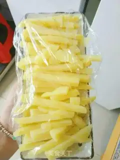 Make Homemade fries step 1