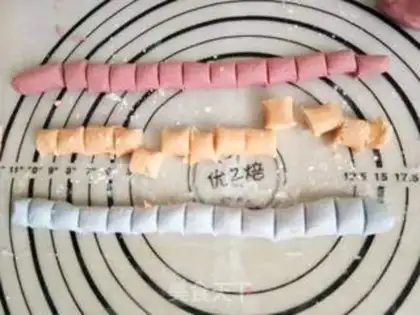 Make Little colored pills step 9