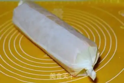 Make Blueberry jam, tiger cake roll step 22