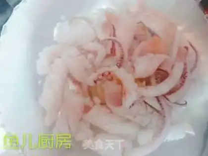 Make Fresh squid mushrooms and green beans step 9
