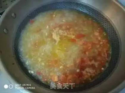 Make Tomato fan circle step 1
