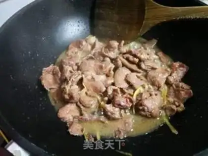Make violet beef step 4