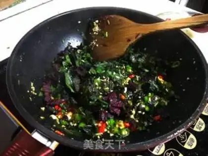 Make violet beef step 7