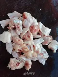 Make Bean-pealed chicken step 1