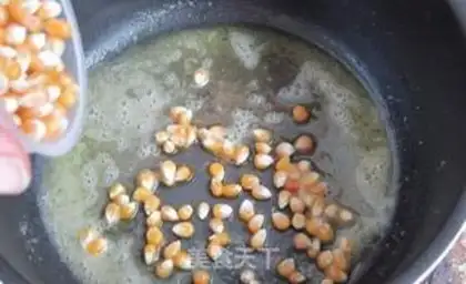 Make Caramel popcorn step 2