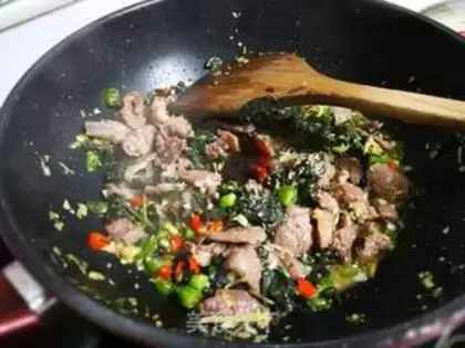 Make violet beef step 9