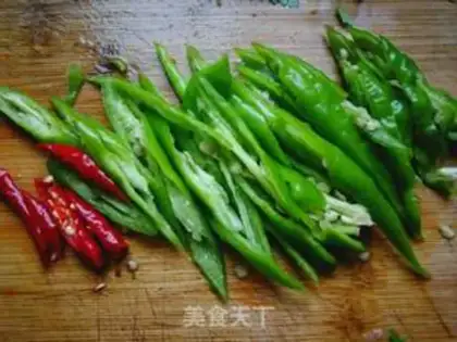 Make Scrambled peppers step 2