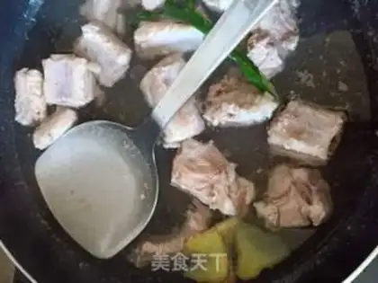 Make Cheese juice ribs step 1