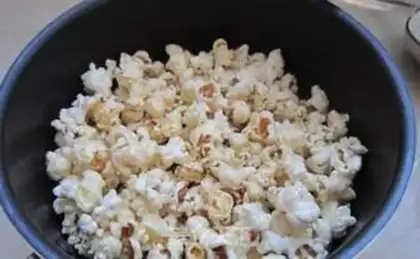 Make Caramel popcorn step 4