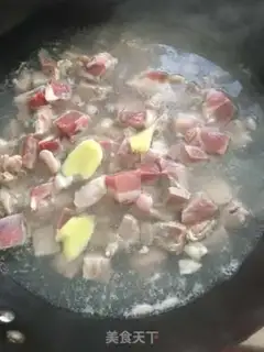 Make Lamb carrots step 1
