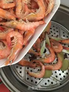 Make Steam shrimp step 2