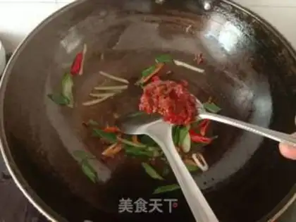 Make Bean-pealed chicken step 8