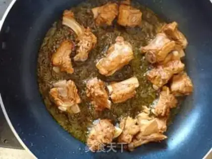 Make Cheese juice ribs step 4