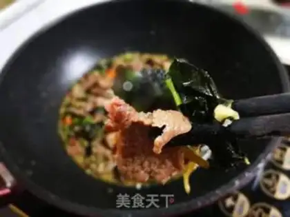 Make violet beef step 13