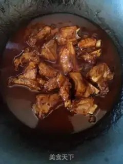 Make Cheese juice ribs step 7