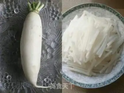 Make Piggy radish step 0