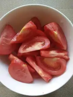 Make Tomato egg paste step 8