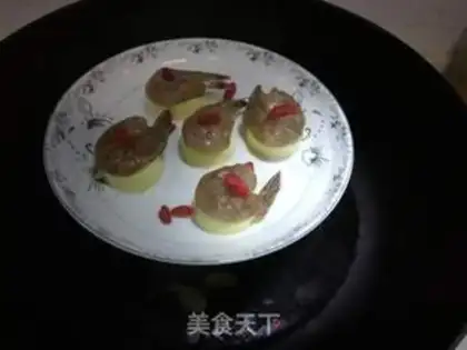 Make Shrimp tofu step 5