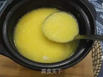 Make Corn porridge step 4