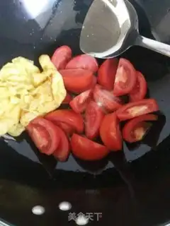 Make Tomato egg paste step 11