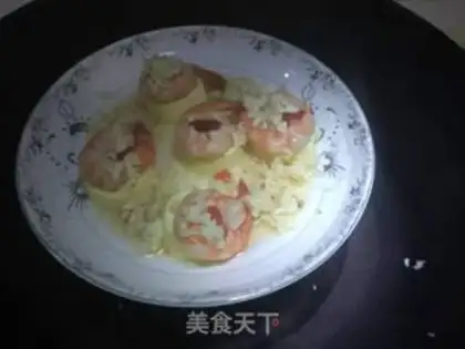 Make Shrimp tofu step 8