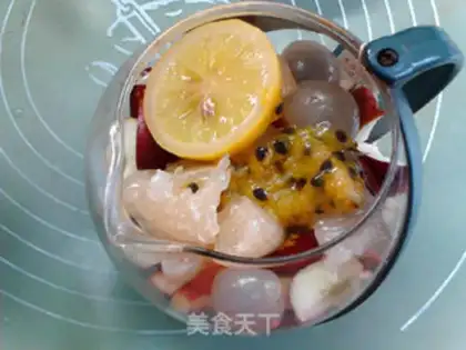 Make Autumn fruit tea step 7