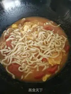 Make Tomato egg paste step 13