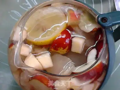 Make Autumn fruit tea step 8