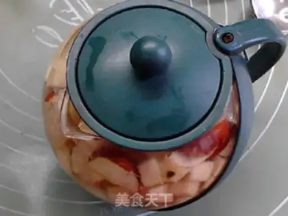Make Autumn fruit tea step 9