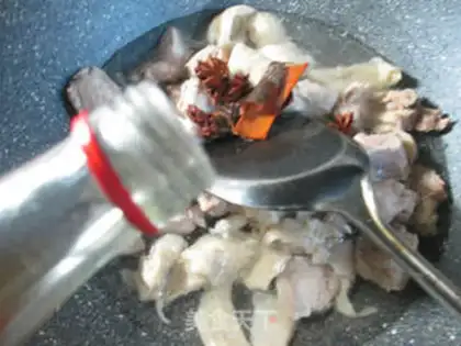 Make Noodles burning ribs step 4