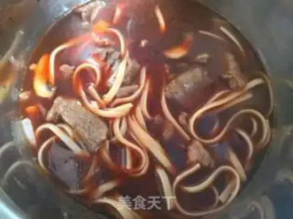 Make Red beef pasta step 8