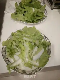 Make Clear the cabbage step 1