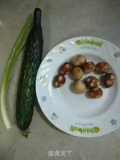 Make A quail egg cucumber step 0