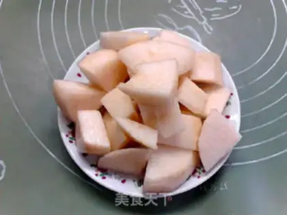 Make Fruit radish soup step 2
