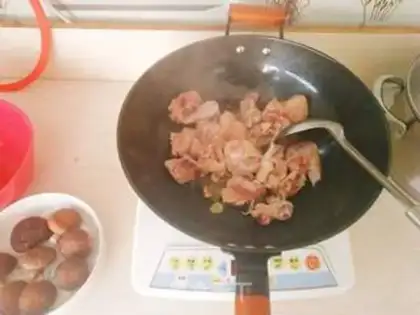 Make A chicken mushroom step 3