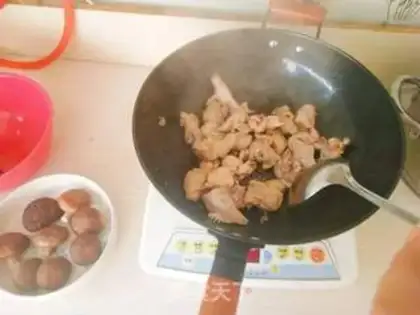 Make A chicken mushroom step 4