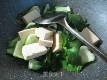 Make Frozen tofu broccoli step 3