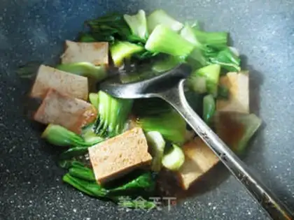Make Frozen tofu broccoli step 8